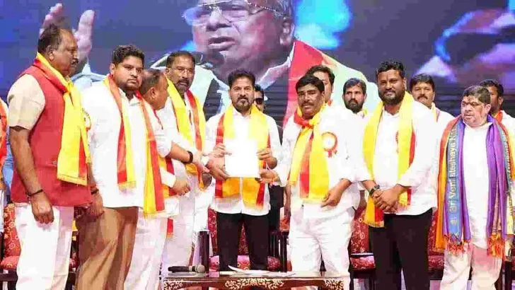పండుగ సాయన్న ముదిరాజ్‌ జయంతిలో పాల్గొన్న సీఎం రేవంత్‌రెడ్డి