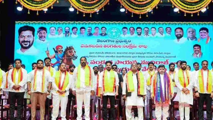 పండుగ సాయన్న ముదిరాజ్‌ జయంతిలో పాల్గొన్న సీఎం రేవంత్‌రెడ్డి