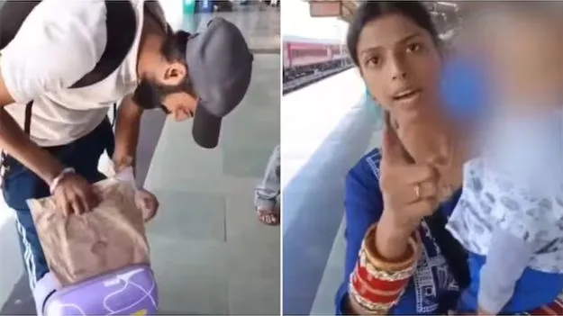 రైల్వే బెడ్‌షీట్లు దొంగిలించిన జంట.. ప్రశ్నిస్తే వారిచ్చిన సమాధానం ఇదే..!