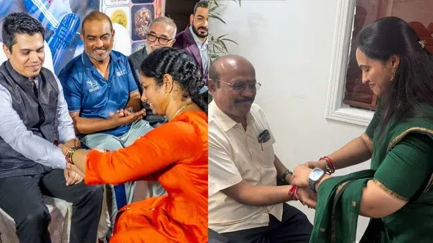 పరాయిగడ్డపై ప్రవాసీయుల ఆప్యాయతను దారాలుగా పెనవేసిన రాఖీ