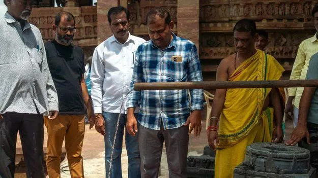 రామప్ప దేవాలయంలో అద్భుతం ఆవిష్కృతం