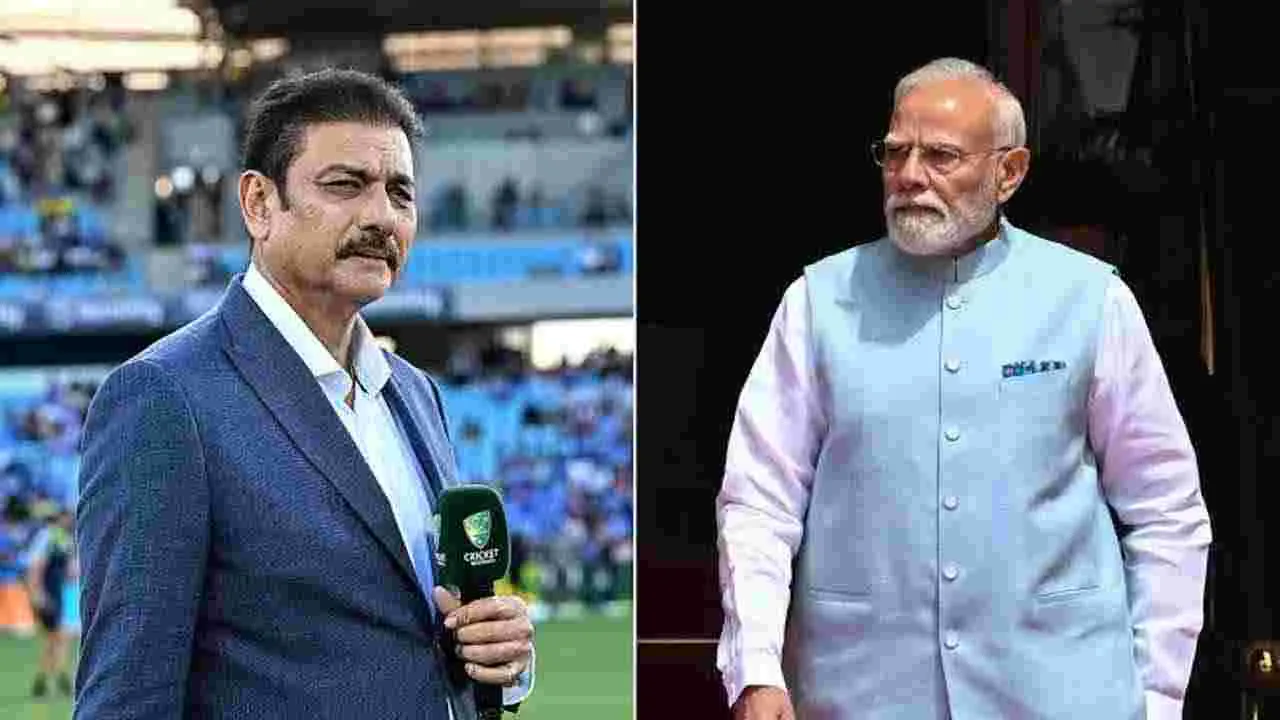 ప్రధాని మోదీపై రవిశాస్త్రి పెట్టిన పోస్ట్ నెవర్ బిఫోర్!