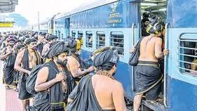 శబరిమలై రైళ్లు ఫుల్‌ 