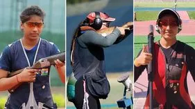 ఆసియా క్రీడలు: భారత మహిళల ట్రాప్ షూటింగ్ టీమ్‌కు సిల్వర్