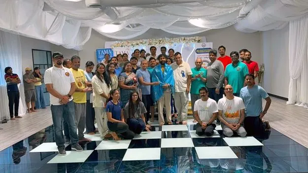 తానా, తామా యోగా కార్యక్రమానికి మంచి స్పందన