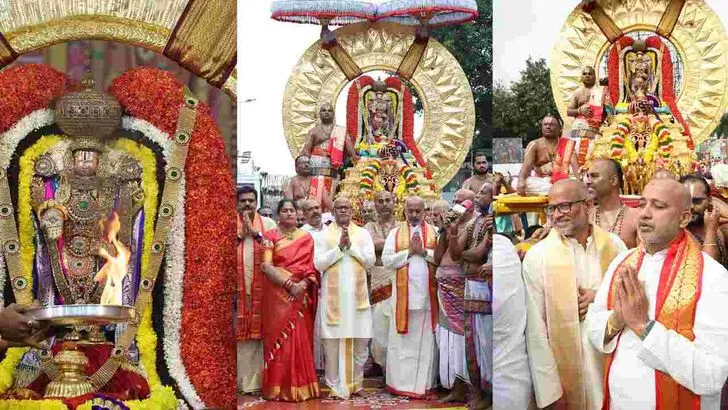 తిరుమలలో సూర్యప్రభ వాహనంపై మలయప్పస్వామి దివ్యదర్శనం