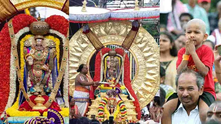 తిరుమలలో సూర్యప్రభ వాహనంపై మలయప్పస్వామి దివ్యదర్శనం