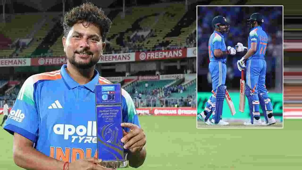 POTM అవార్డు తీసుకోవడం ఇబ్బందిగా అనిపించింది: కుల్‌దీప్ యాదవ్