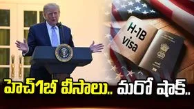హెచ్-1బీ వీసాపై ట్రంప్ కీలక నిర్ణయం.. మరో ఏడాది పాటు లక్ష డాలర్ల ఫీజు..