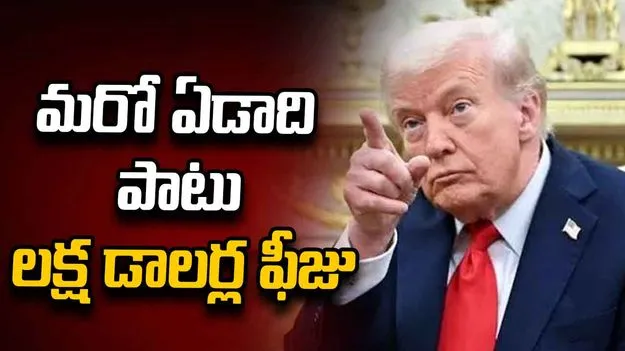 మరో ఏడాది పాటు లక్ష డాలర్ల ఫీజు