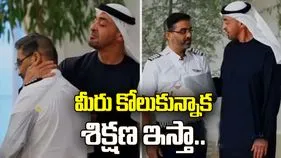 మీరు కోలుకున్నాక శిక్షణ ఇస్తా.. భారత పైలట్‌తో యూఏఈ అధ్యక్షుడి సరదా సంభాషణ..