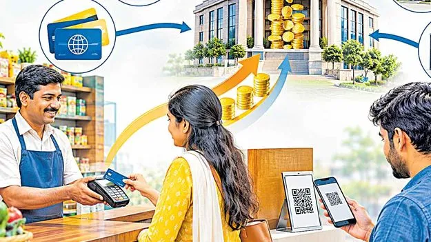 బ్యాంకులకు ఎండీఆర్‌ పంట