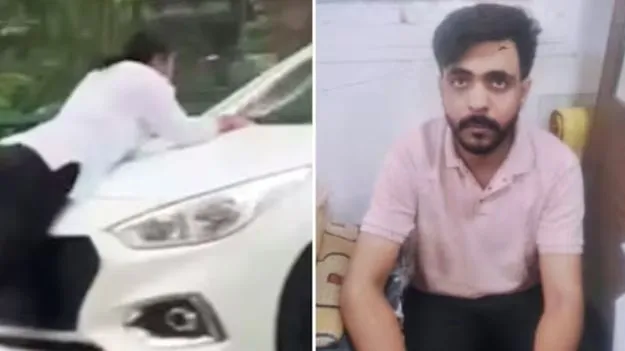 బానెట్‌పై గర్ల్‌ఫ్రెండ్.. అయినా కారు ఆపకుండా.. బాయ్‌ఫ్రెండ్ అరెస్టు 