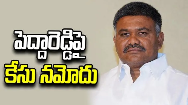 వైసీపీ నేత కేతిరెడ్డి పెద్దారెడ్డిపై కేసు నమోదు