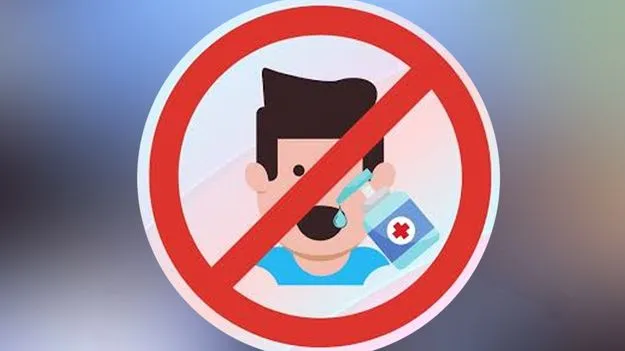 వదలని శానిటైజర్ మత్తు