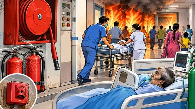 ఫైర్‌ సేఫ్టీపై నిర్లక్ష్యానికి వైద్యమేది?