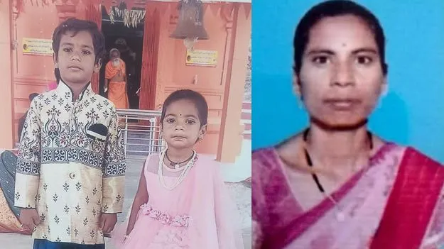 ఇద్దరు పిల్లలతో కలిసి తల్లి ఆత్మహత్య 