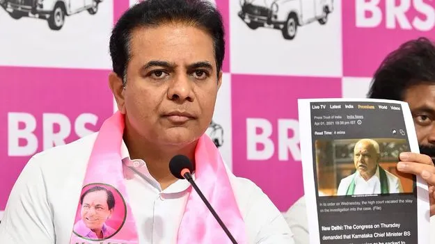 రేడియల్‌ రోడ్‌-2 టెండర్లలో భారీ అక్రమాలు: కేటీఆర్‌