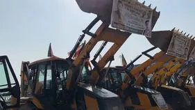 ఉత్తర్‌ప్రదేశ్‌లో బీజేపీ అధ్యక్షుడు నితిన్ నబీన్‌కు బుల్డోజర్లతో స్వాగతం 