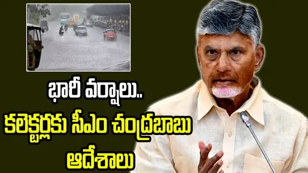 వరదలను ఎప్పటికప్పుడు అంచనా వేస్తూ.. జాగ్రత్తలు తీసుకోండి: కలెక్టర్లతో సీఎం చంద్రబాబు