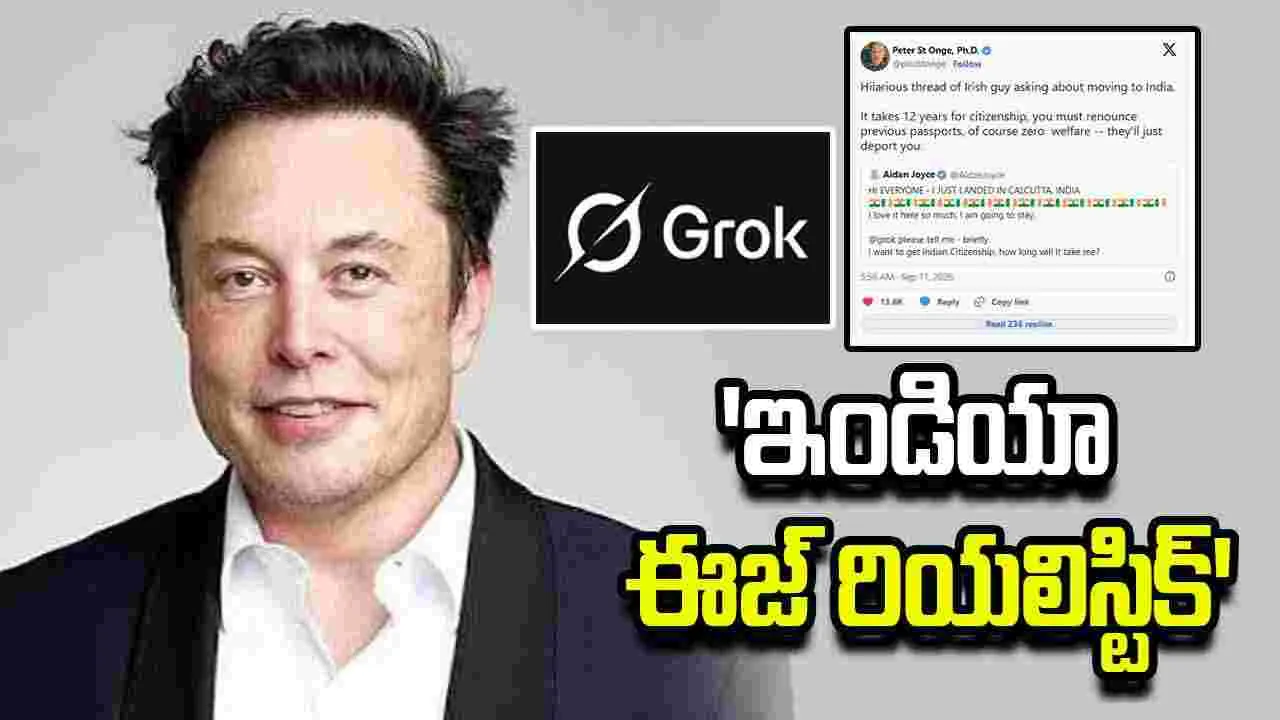 ఐర్లాండ్ వ్యక్తి ప్రశ్నకు గ్రోక్ అద్భుత సమాధానం.. ఎలాన్ మస్క్ స్పందనిదే..