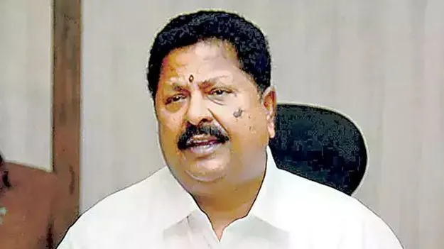 మాజీ మంత్రి కారుమూరి అరెస్టు