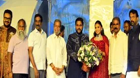 జగ్గారెడ్డి కుమారుడి నిశ్చిత్తార్థానికి హాజరైన ‘ఏబీఎన్‌-ఆంధ్రజ్యోతి’ సంస్థ మేనేజింగ్‌ డైరెక్టర్‌ వేమూరి రాధాకృష్ణ 