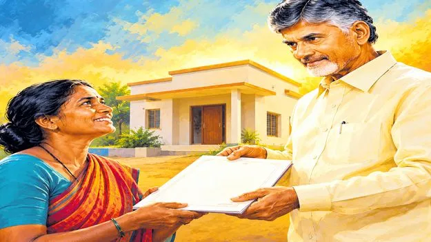 చంద్రన్న సంకల్పం.. ‘పేదలకు పట్టాభిషేకం’