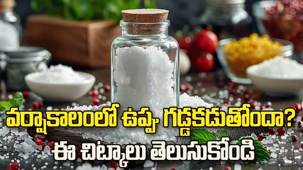 వర్షాకాలంలో ఉప్పు గడ్డకడుతోందా? ఈ చిన్న చిట్కాలు తెలుసుకోండి