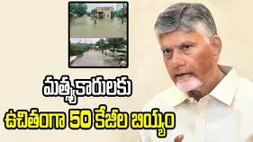 వరదల వేళ చంద్రబాబు కీలక ఆదేశం.. మత్స్యకార కుటుంబాలకు 50 కేజీల బియ్యం