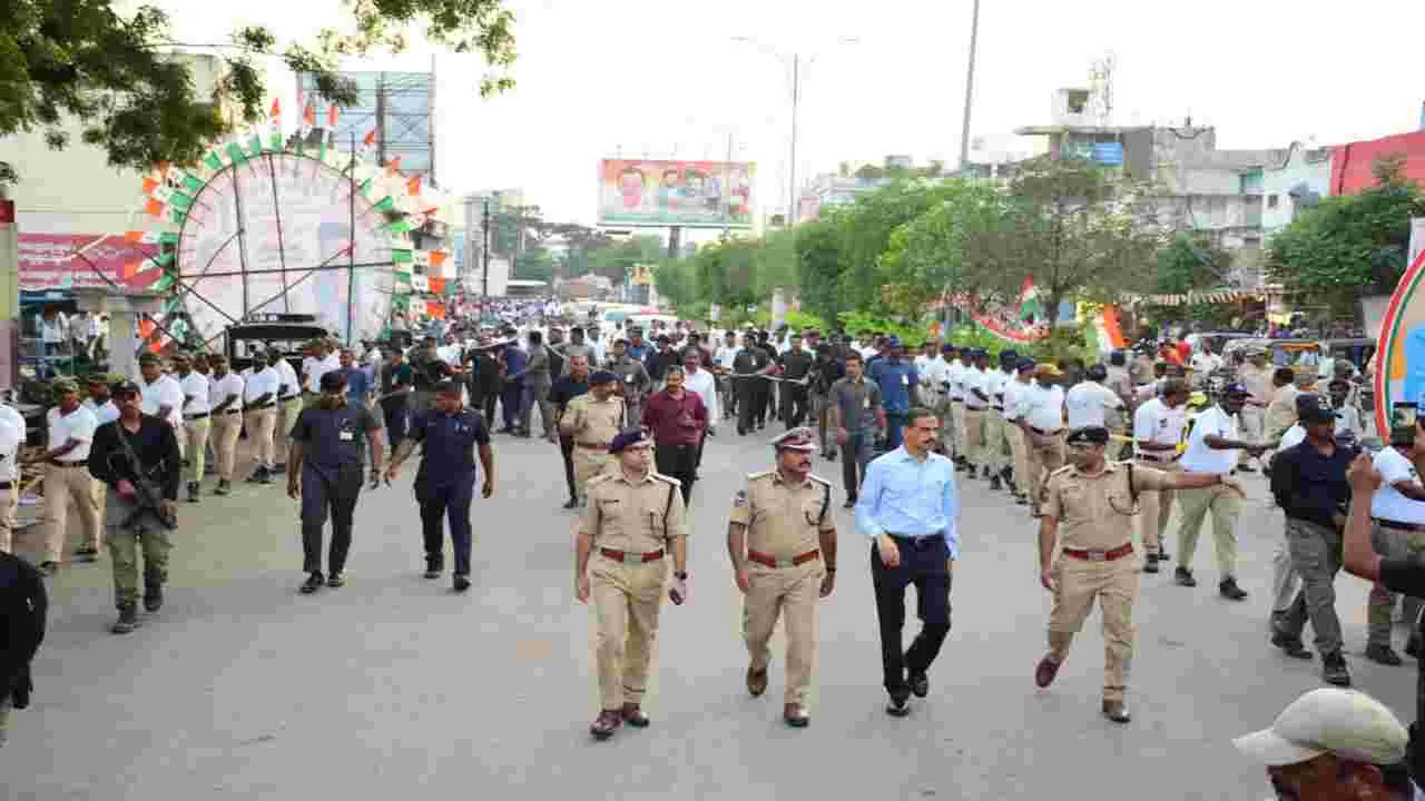 సీఎం పర్యటనకు పటిష్ట బందోబస్తు – general సీఎం పర్యటనకు పటిష్ట బందోబస్తు – general
