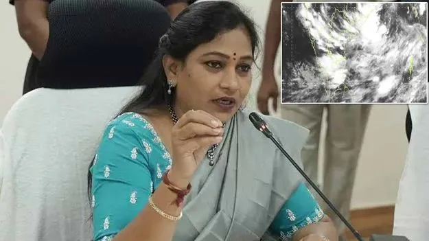వాయుగుండంతో సర్కార్ అప్రమత్తం.. హోంమంత్రి అనిత కీలక ఆదేశాలు