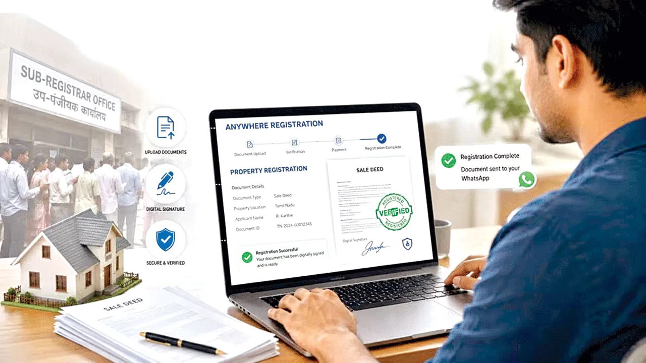'Anywhere registration' is not being done! ఎనీవేర్‌ రిజిస్ట్రేషన్‌ చేయట్లే!
