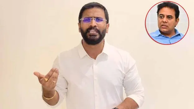 తెలంగాణ సమాజానికి, దళితులకు కేటీఆర్ క్షమాపణ చెప్పాలి: బల్మూరి వెంకట్
