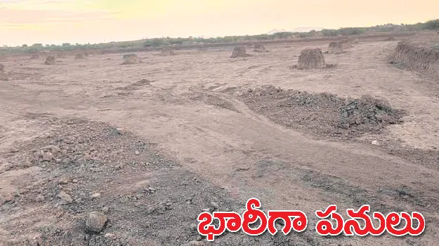 భారీగా పనులు