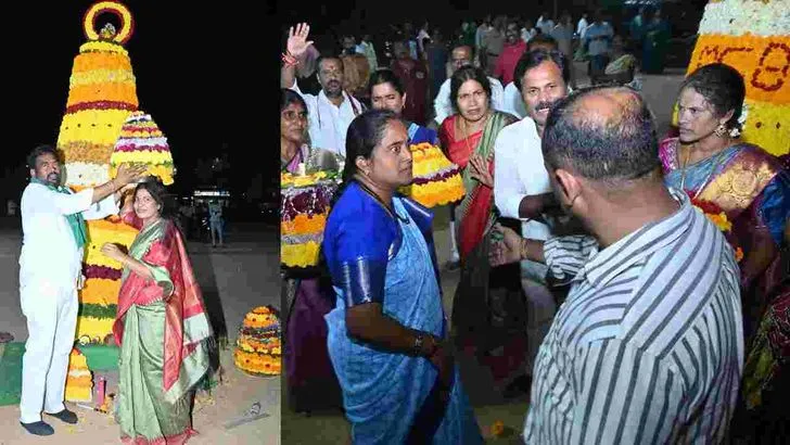  యాదాద్రి భువనగిరి జిల్లాలో  సందడిగా బతుకమ్మ వేడుకలు