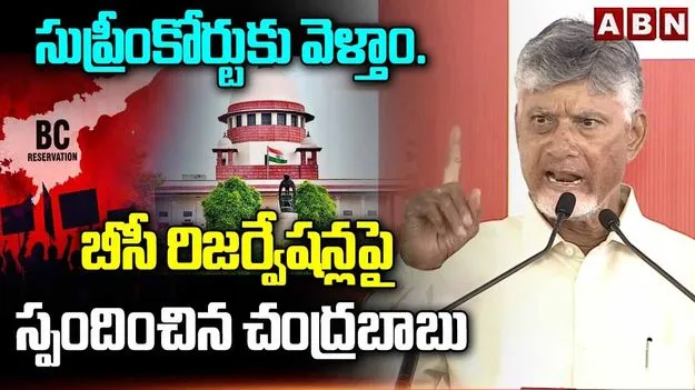బీసీ రిజర్వేషన్లపై సీఎం చంద్రబాబు స్పందన