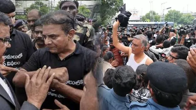 కేటీఆర్ సహా బీఆర్‌ఎస్ నేతలపై కేసు..