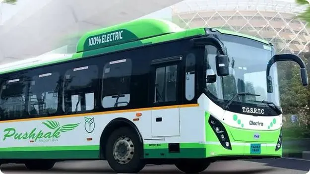పుష్పక్‌ బస్సుల్లో ఎయిర్‌పోర్టుకు తగ్గిన ప్రయాణికులు