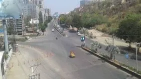 ఖాజాగూడ జంక్షన్‌ వద్ద ట్రాఫిక్‌ మళ్లింపు 