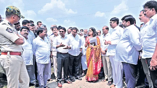 సీఎం పర్యటనకు భారీ ఏర్పాట్లు