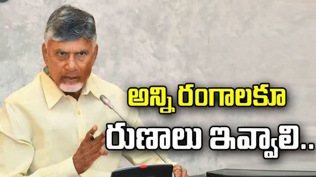 రుణాల మంజూరుపై బ్యాంకులు దృష్టి పెట్టాలి: సీఎం చంద్రబాబు