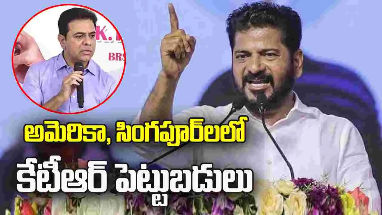 అమెరికా, సింగపూర్‌లలో కేటీఆర్‌ పెట్టుబడులు 