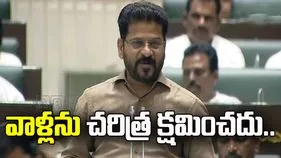 వాళ్లను చరిత్ర క్షమించదు.. ప్రతిపక్షం తీరుపై సీఎం రేవంత్ ఫైర్