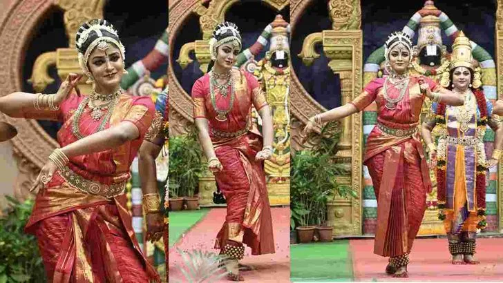 తిరుమల బ్రహ్మోత్సవాల్లో నటి డింపుల్ హయాతి కూచిపూడి నృత్య ప్రదర్శన