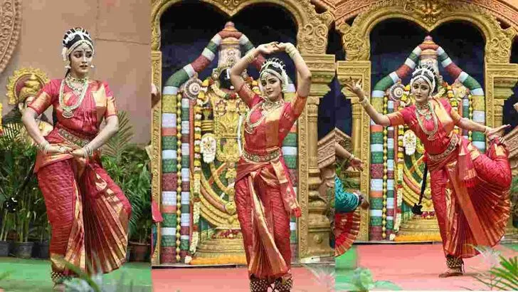 తిరుమల బ్రహ్మోత్సవాల్లో నటి డింపుల్ హయాతి కూచిపూడి నృత్య ప్రదర్శన