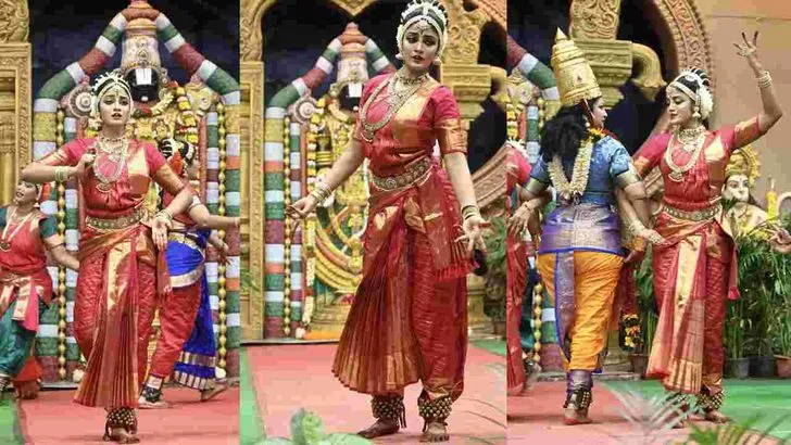 తిరుమల బ్రహ్మోత్సవాల్లో నటి డింపుల్ హయాతి కూచిపూడి నృత్య ప్రదర్శన