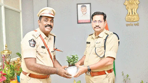 DSP   డీఎస్పీ బాధ్యతల స్వీకరణ  
