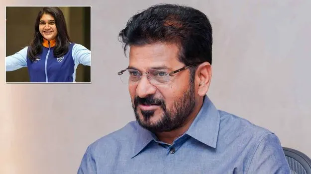 ఆసియా క్రీడల్లో ఈషా సింగ్‌కు వెండి పతకం.. సీఎం రేవంత్ రెడ్డి అభినందనలు