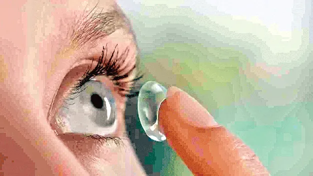 కాంటాక్టు లెన్స్‌తో జాగ్రత్త!